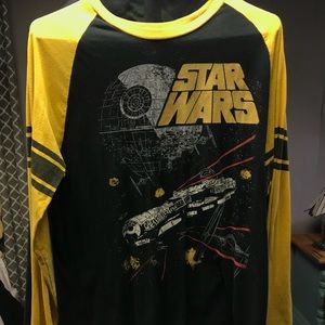Star Wars Baseball Tee